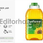 موکاپ بطری روغن1