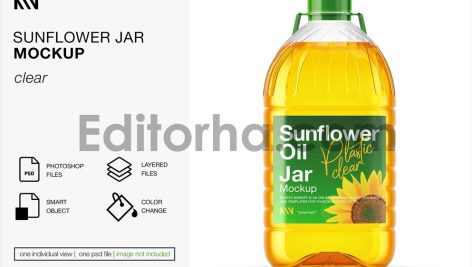 موکاپ بطری روغن1