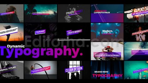 پروژه افترافکت: تایپوگرافی Typography