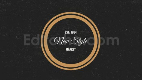 دانلود فایل لایه باز 12 برچسب و لوگو کلاسیک 12 Vintage Logos & Badges