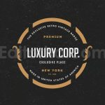 دانلود فایل لایه باز 12 برچسب و لوگو کلاسیک 12 Vintage Logos & Badges