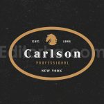 دانلود فایل لایه باز 12 برچسب و لوگو کلاسیک 12 Vintage Logos & Badges