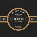 دانلود فایل لایه باز 12 برچسب و لوگو کلاسیک 12 Vintage Logos & Badges