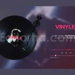 دانلود پروژه آماده افترافکت: اکولایزر موسیقی Vinyl Music Visualizer
