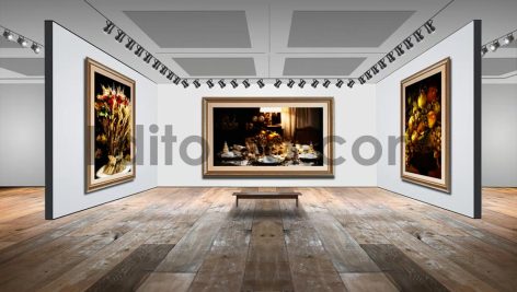 موکاپ گالری موزه2