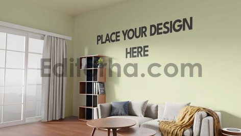 موکاپ کاغذ دیواری4