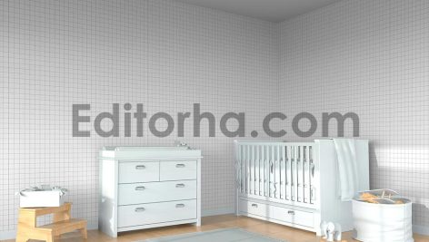 موکاپ دیواره نگاره اتاق کودک4