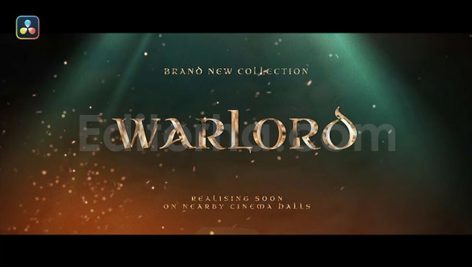 پروژه داوینچی ریزالو: تیتراژ با موضوع جنگ و حماسی Warlord Title Design
