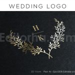 دانلود فایل لایه باز لوگو کارت دعوت عروسی Wedding logo