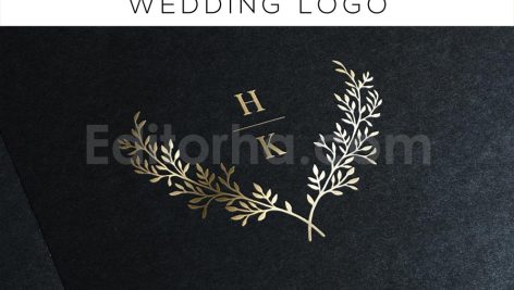 دانلود فایل لایه باز لوگو کارت دعوت عروسی Wedding logo