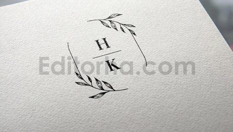 دانلود فایل لایه باز لوگو کارت دعوت عروسی Wedding logo