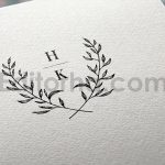 دانلود فایل لایه باز لوگو کارت دعوت عروسی Wedding logo