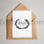 دانلود فایل لایه باز لوگو کارت دعوت عروسی Wedding logo
