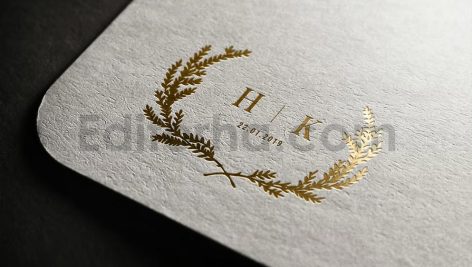 دانلود فایل لایه باز لوگو کارت دعوت عروسی Wedding logo