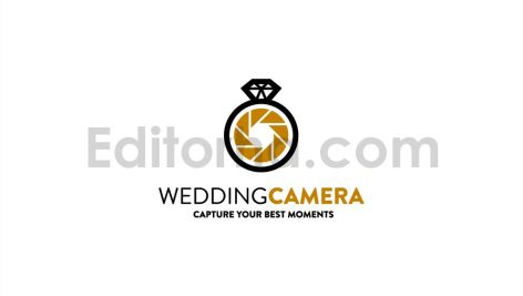 دانلود فایل لایه باز لوگو حلقه ازدواج Wedding Ring Camera