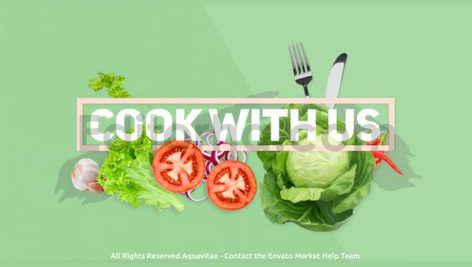 دانلود پروژه آماده افترافکت: آشپزی Cook With Us
