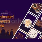 پروژه آماده افترافکت: استوری اینستاگرام هالووین Halloween Stories
