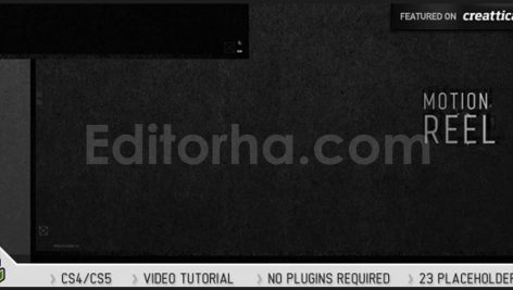 پروژه افترافکت: اسلایدشو قدیمی (فیلم نگاتیو) Motion Reel