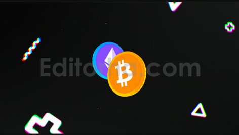 دانلود پروژه آماده افترافکت: اینترو کریپتو یوتیوب Crypto Youtube Intro