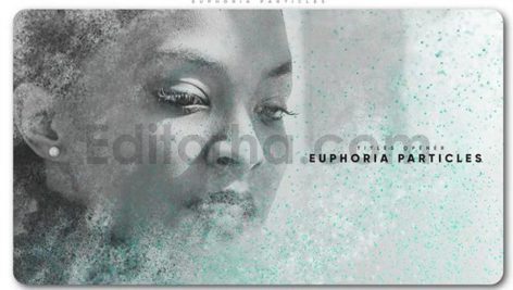 پروژه افترافکت: تیتراژ پارتیکل Euphoria Particles Titles Opener