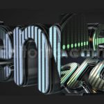 پروژه آماده افترافکت: لوگوموشن سه بعدی با اکولایزر 3D LED Logo Equalizer