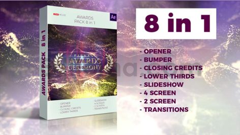 پروژه آماده افترافکت: پکیج معرفی نامزدها و جوایز جشنواره Awards Pack