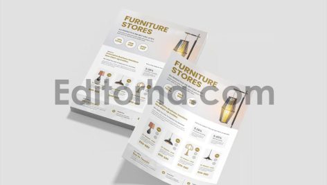 تراکت تبلیغاتی محصولات روشنایی3