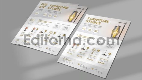 تراکت تبلیغاتی محصولات روشنایی4