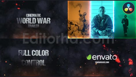 پروژه داوینچی ریزالو: تریلر سینمایی با افکت جنگی Cinematic World War Trailer