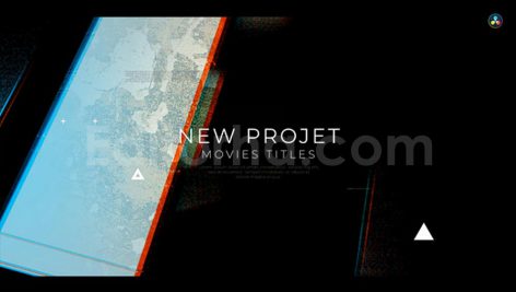 دانلود پروژه داوینچی ریزالو: تیتراژ با تایتل New Project Movies Titles
