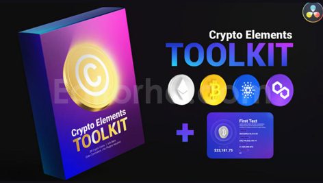 دانلود پروژه آماده داوینچی ریزالو: جعبه ابزار ارز دیجیتال Crypto Elements Toolkit