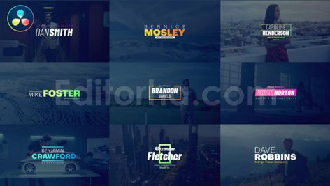 پروژه داوینچی ریزالو: عناوین و متن (تایتل) Typography | DaVinci Resolve