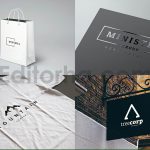 دانلود فایل لایه باز پک 100طرح لوگو مینیمال 100 Minimal Logos
