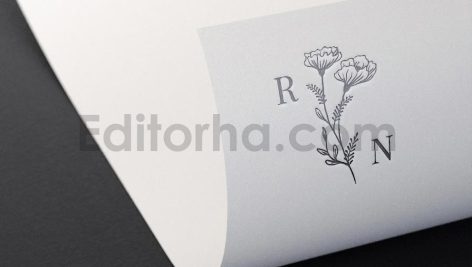 دانلود فایل لایه باز لوگو آماده زیبا و مدرن Premade logo