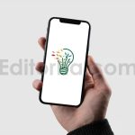 دانلود فایل لایه باز لوگو با طرح لامپ و طبیعت Bulb Leaf Tree Logo