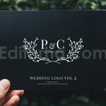 دانلود فایل لایه باز لوگو دعوتنامه عروسی Wedding logo Vol 2