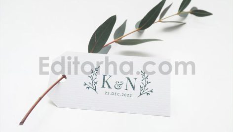 دانلود فایل لایه باز لوگو دعوتنامه عروسی Wedding logo Vol 2