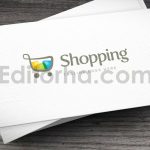 دانلود فایل لایه باز لوگو فروشگاه اینترنتی Infinity Shop Logo Template