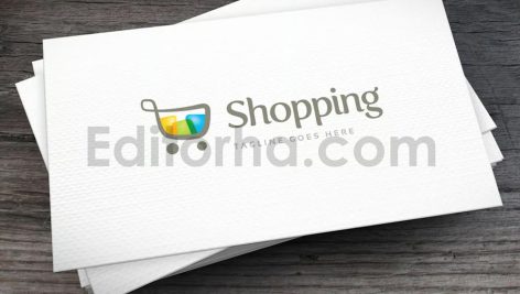 دانلود فایل لایه باز لوگو فروشگاه اینترنتی Infinity Shop Logo Template