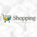 دانلود فایل لایه باز لوگو فروشگاه اینترنتی Infinity Shop Logo Template
