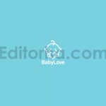 دانلود فایل لایه باز لوگو فروشگاه کودک و نوزاد Baby Love Logo