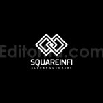 دانلود فایل لایه باز لوگو مربع بی نهایت Square Infinite Logo