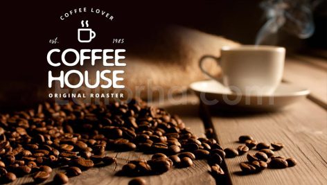 دانلود فایل لایه باز 15 لوگو و برچسب کافه مدرن Modern Coffee Logo & Label