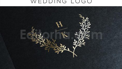 دانلود فایل لایه باز لوگو کارت دعوت عروسی Wedding logo