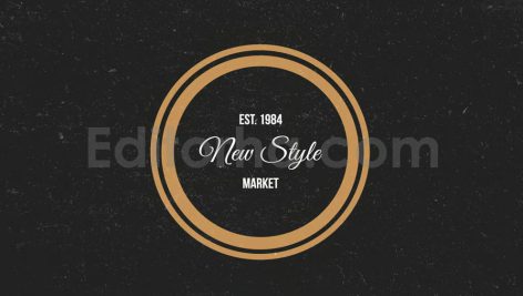 دانلود فایل لایه باز 12 برچسب و لوگو کلاسیک 12 Vintage Logos & Badges
