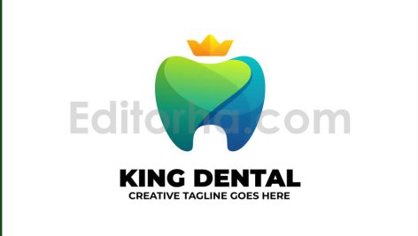 دانلود فایل لایه باز لوگو کلینیک دندانپزشکی Dentist Clinic Business Logo