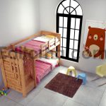 موکاپ اتاق کودک11