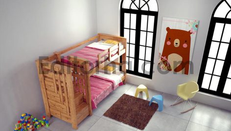 موکاپ اتاق کودک11