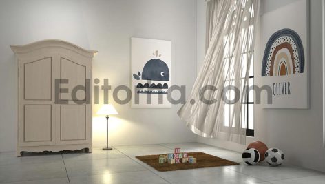 موکاپ اتاق کودک13
