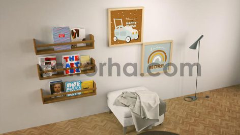 موکاپ اتاق کودک16